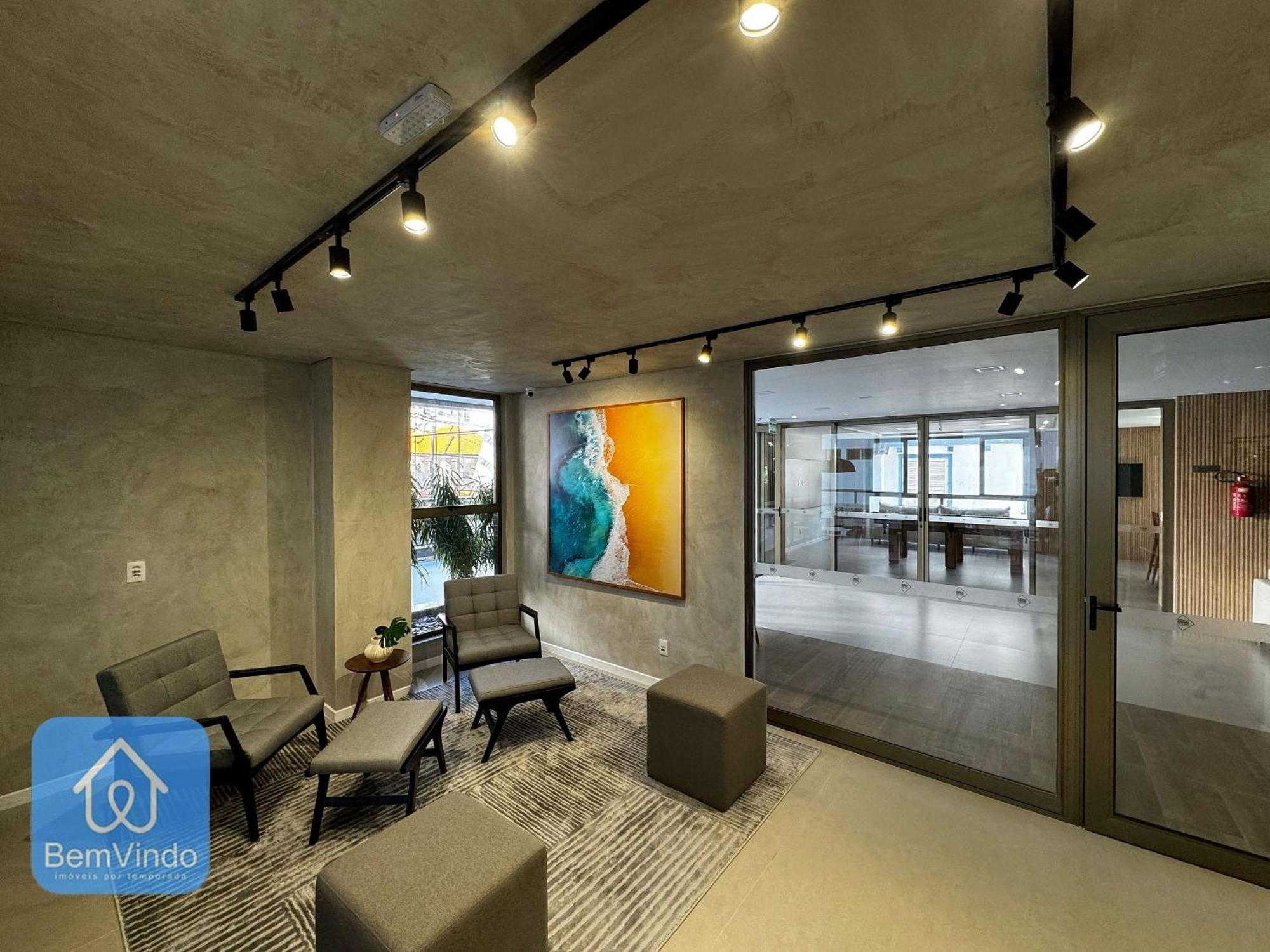 Apartamento Estudio Em Predio De Luxo Na Barra