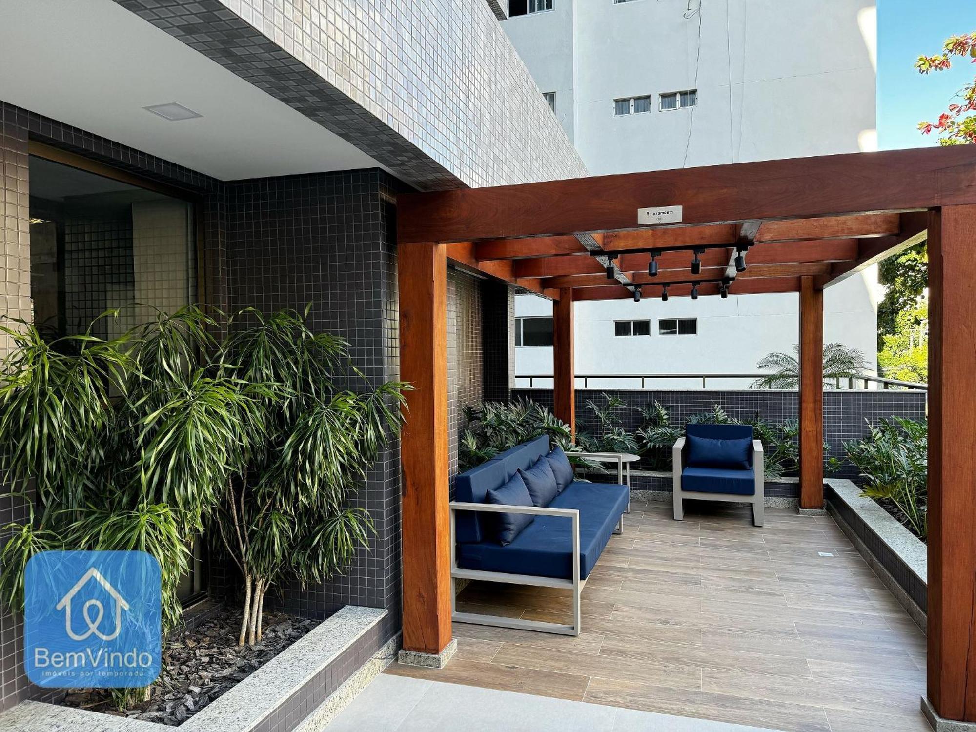Apartamento Estudio Em Predio De Luxo Na Barra *